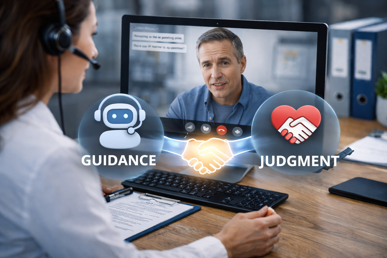 Agent Assist Works Best When Agents Stay Human