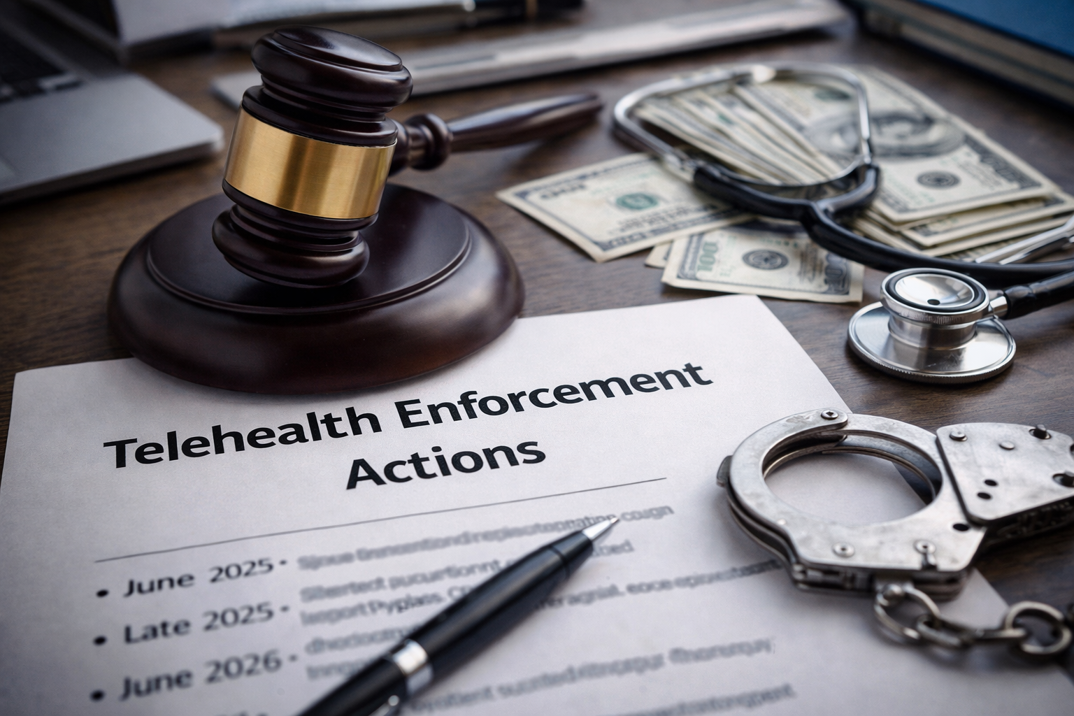 Recent Fines and Enforcement Actions in Telehealth