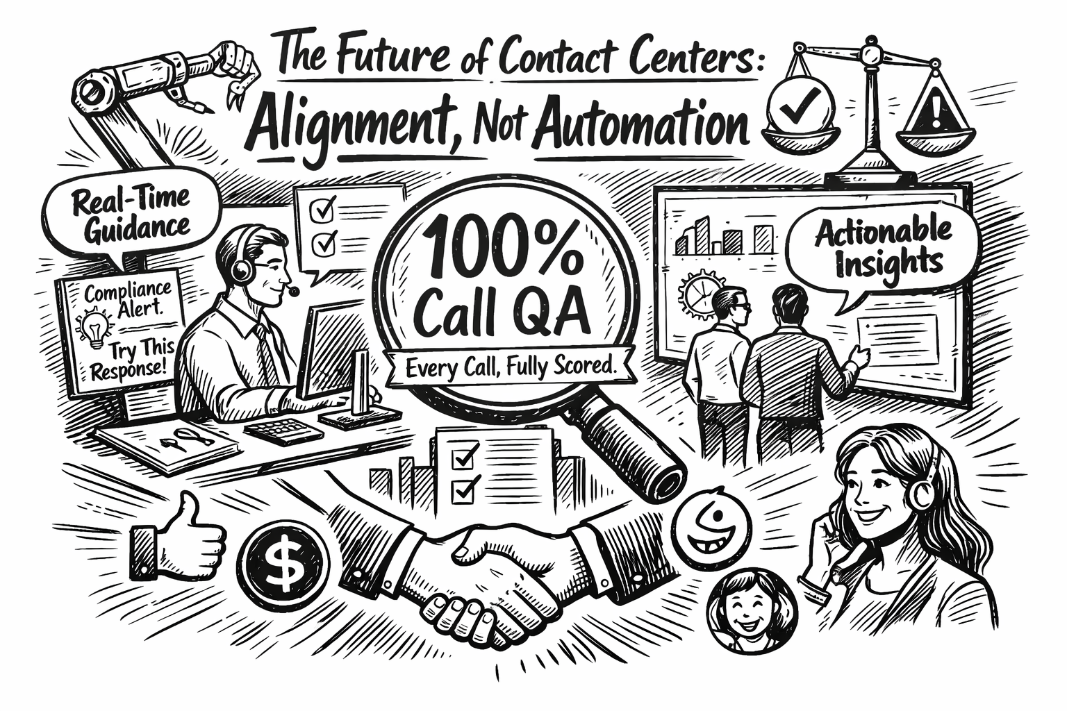 The Future of Contact Centers Isn’t Automation. It’s Alignment.