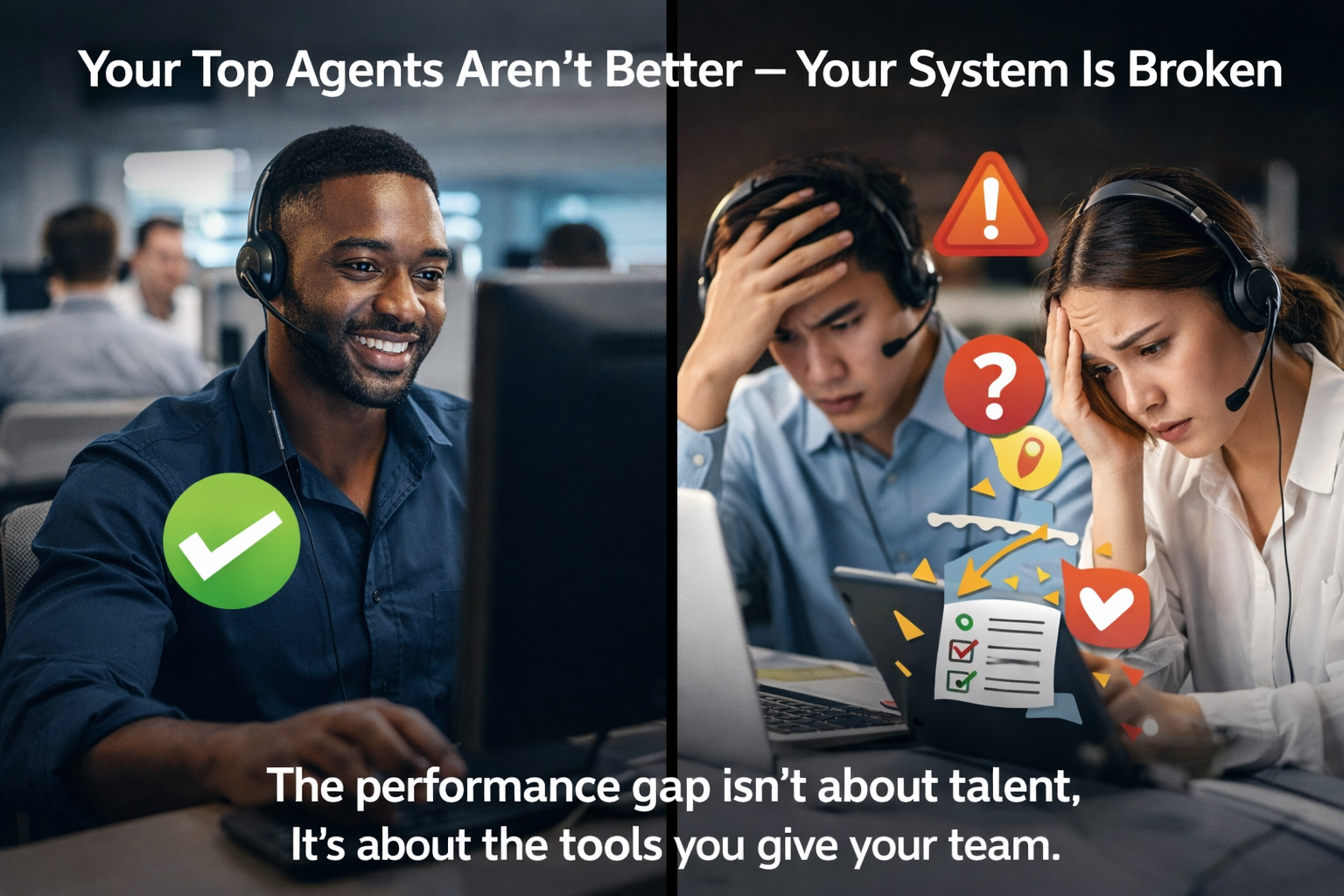 Your Top Agents Aren’t Better — Your System Is Broken