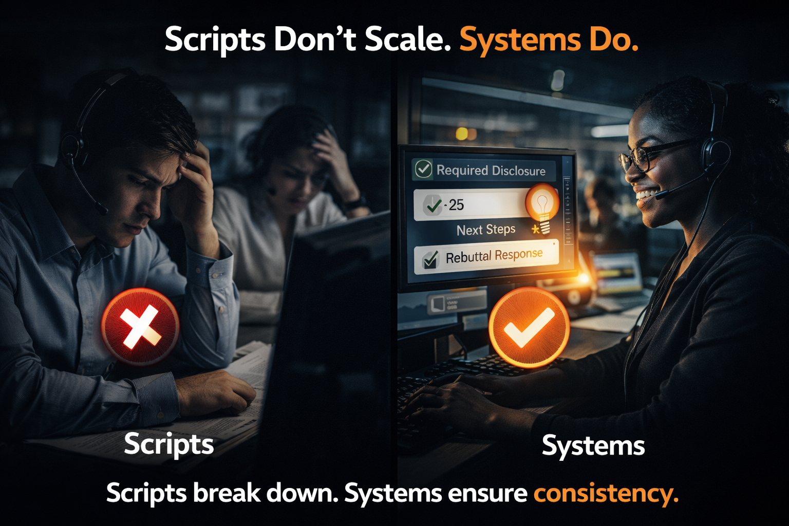 Scripts Don’t Scale. Systems Do.