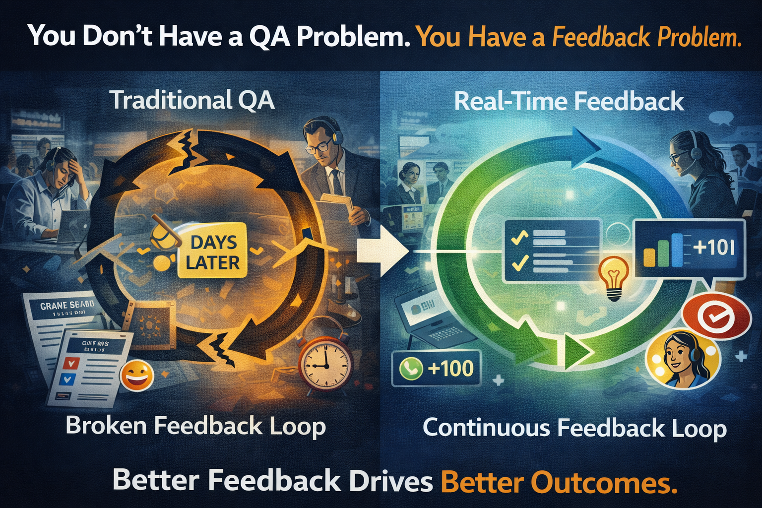 You Don’t Have a QA Problem. You Have a Feedback Problem.